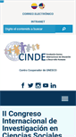 Mobile Screenshot of cinde.org.co